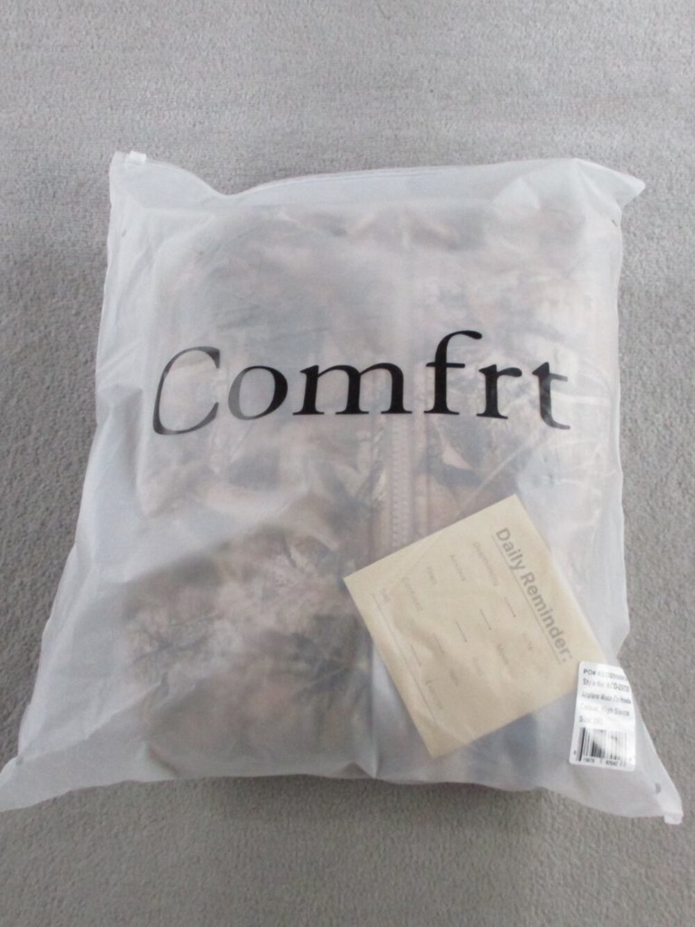 COMFRT Airplane Mode Zip Hoodie Adult 2XL XXL High Sierra Camo AOP Lounge NEW - Picture 7 of 13